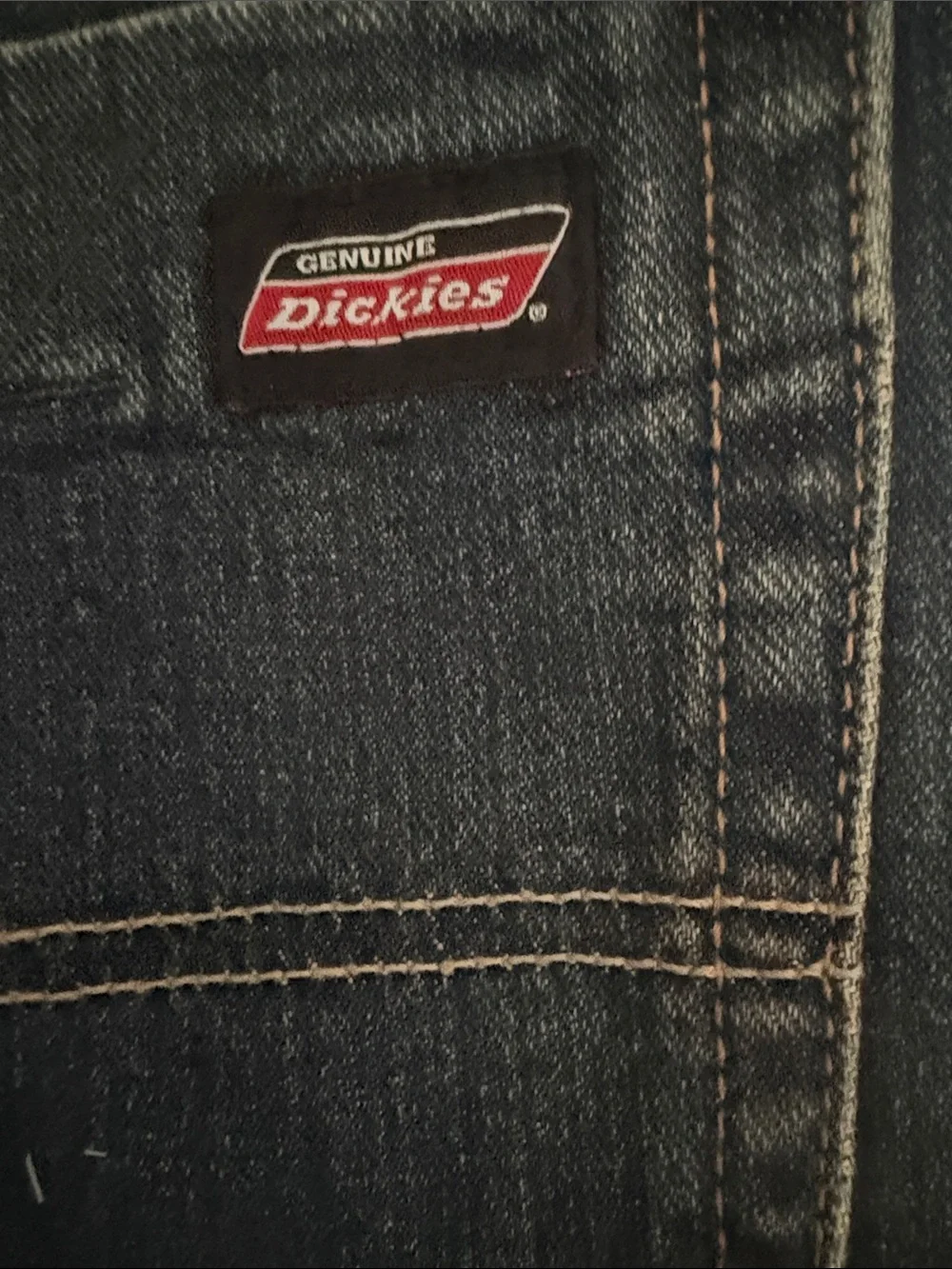 Dickies Men's Navy Bootcut Jeans